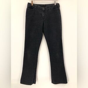 VTG A&F 27x32 low rise corduroy bootcut jeans Y2K 0545 made in USA charcoal gray
